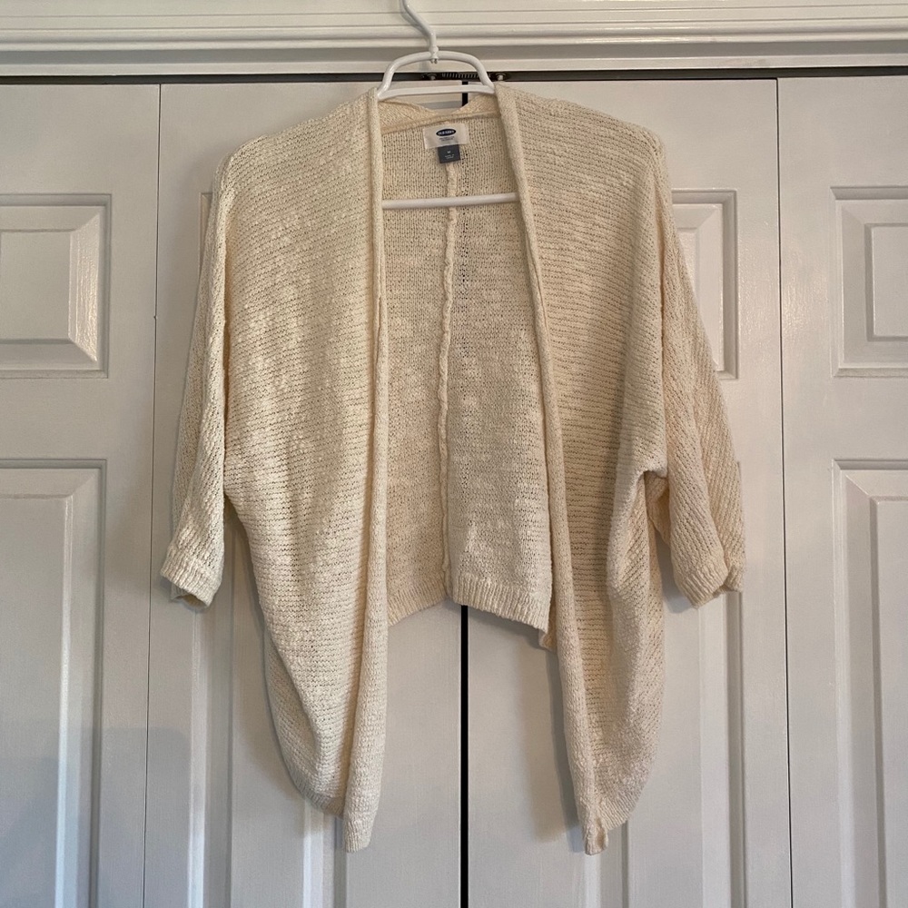 Old Navy 3/4 Sleeve Flowy Open Cardigan - M